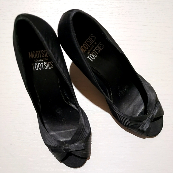 Womens black high heels - Picture 7 of 11